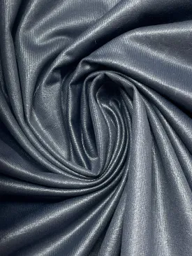 1 3/4 YD Synthetic Flannel-Backed Knit - Dark Gray