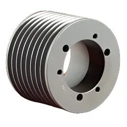 10-3V560SK Ten Groove Heavy Duty QD 3V Sheaves 5.6" O.D.