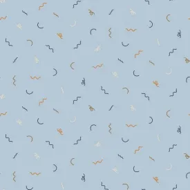 100% Cotton Print - Retro Shapes