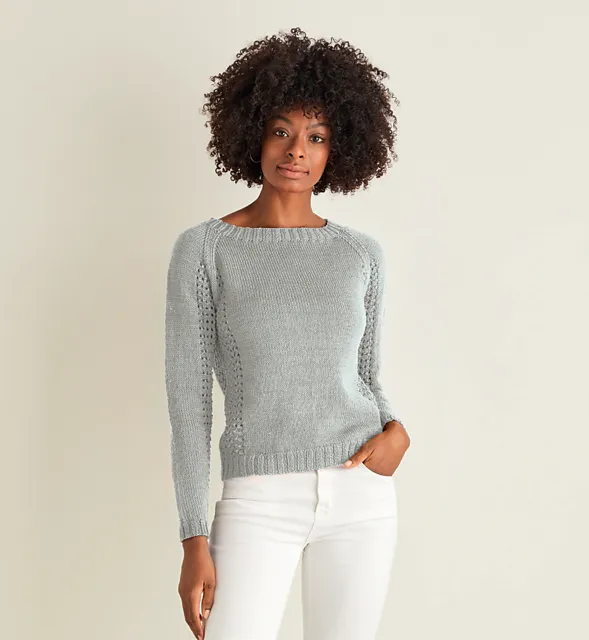10112  Knitted Long Sleeve Top Leaflet