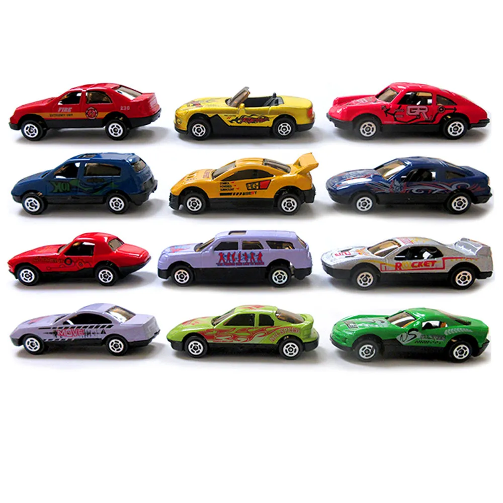 3pc Toy Cars Top Speed Diecast Metal Model Vehicle Collectible Assorted Boy Gift