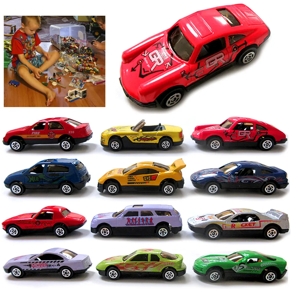 3pc Toy Cars Top Speed Diecast Metal Model Vehicle Collectible Assorted Boy Gift