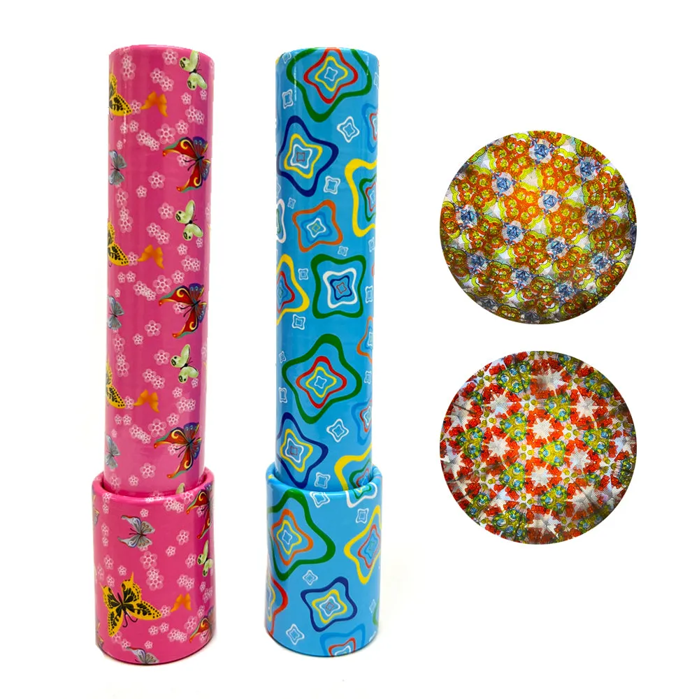 4 Pack Classic Kaleidoscope Kids Gift Boys Girls Educational Kaleidoscope Toy