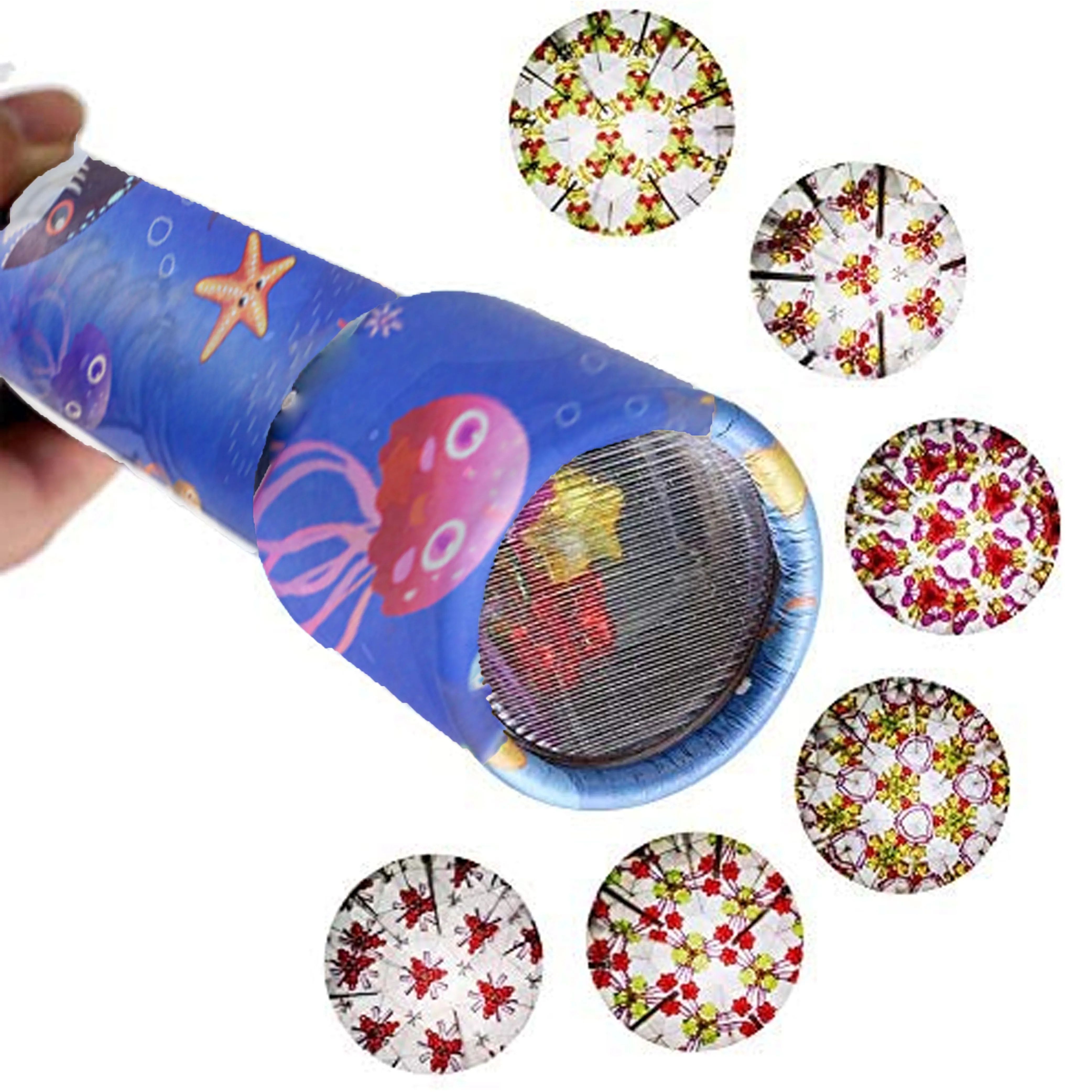4 Pack Classic Kaleidoscope Kids Gift Boys Girls Educational Kaleidoscope Toy