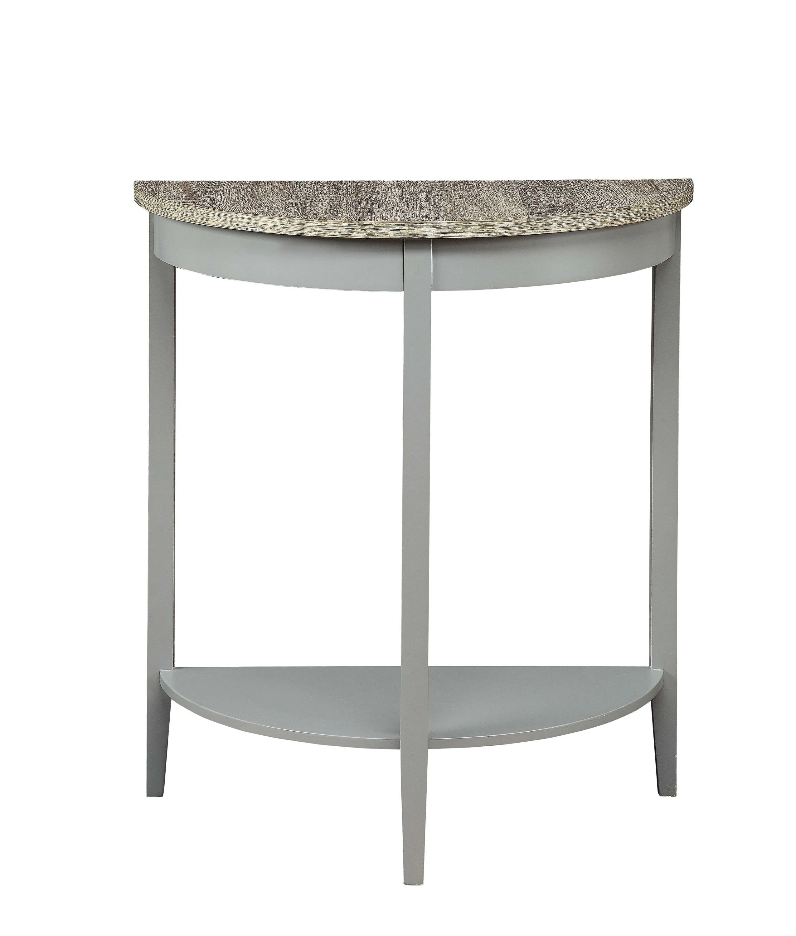 ACME Justino Console Table in Gray Oak & Gray 90161