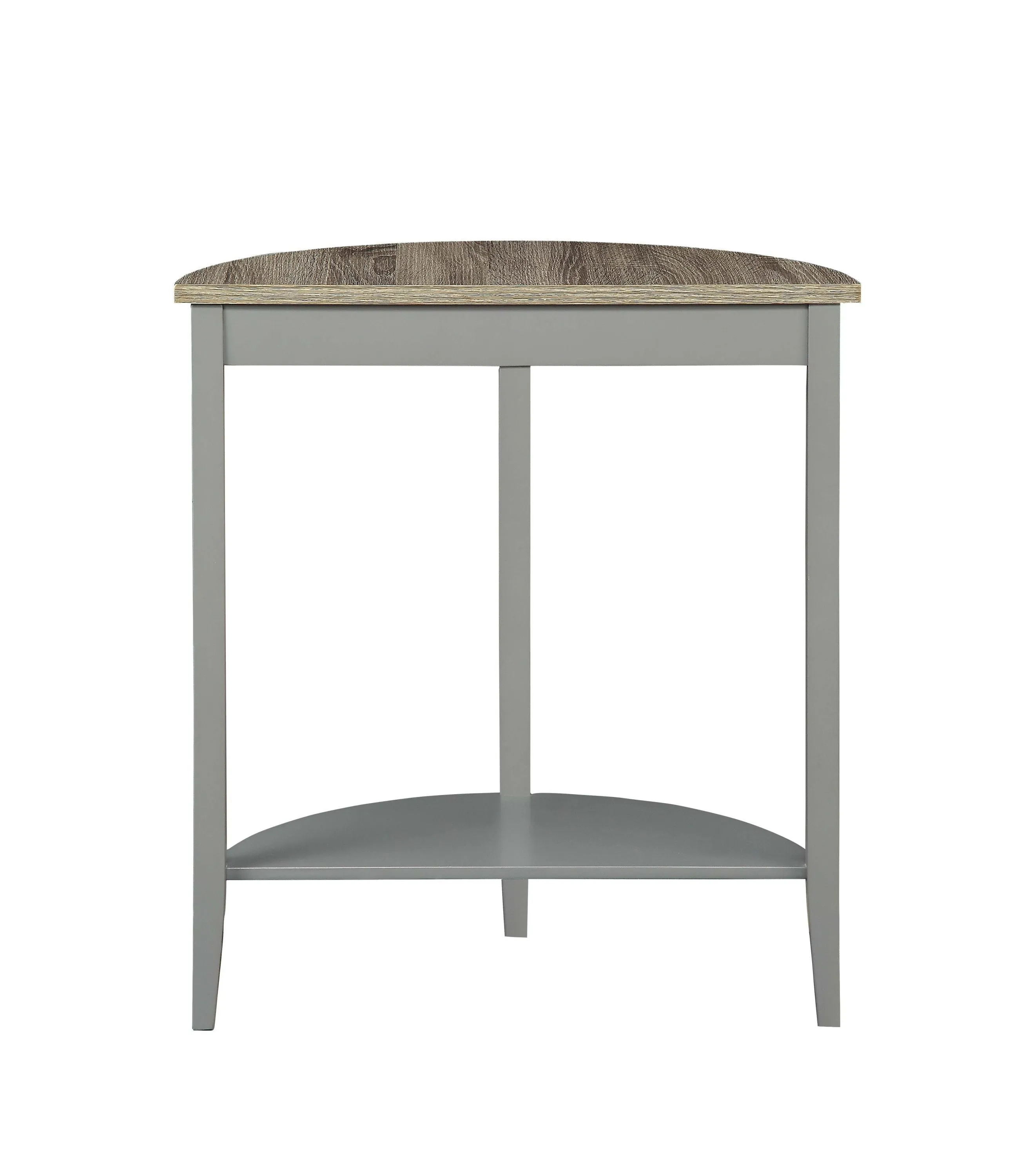 ACME Justino Console Table in Gray Oak & Gray 90161