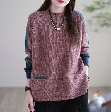 Ainsley Basic High Neck Sweater