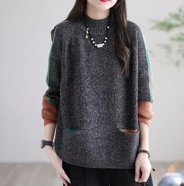 Ainsley Basic High Neck Sweater