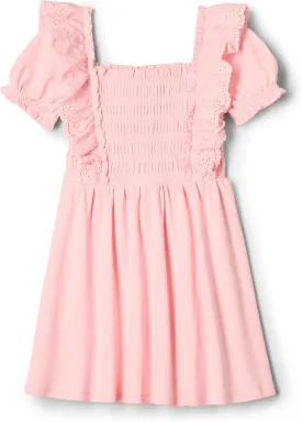 Amazon Essentials x Sofia Grainge Toddlers and Baby Girls' Embroidered Knit Dress