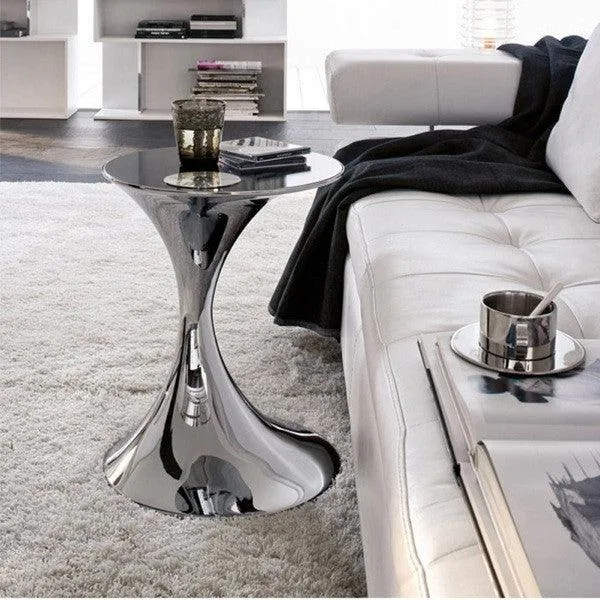 Andorra Modern Round End Table