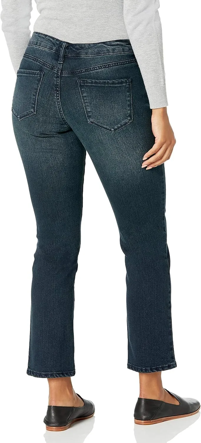 Bandolino Women's Mandie Signature Fit 5 High Rise Jean, Rinse, 6 Petite