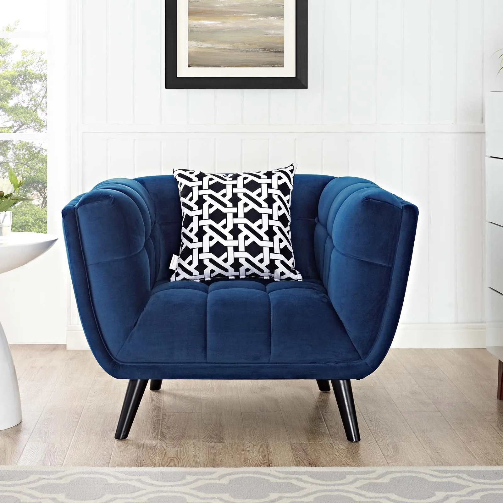 Bestow Performance Velvet Armchair by Modway