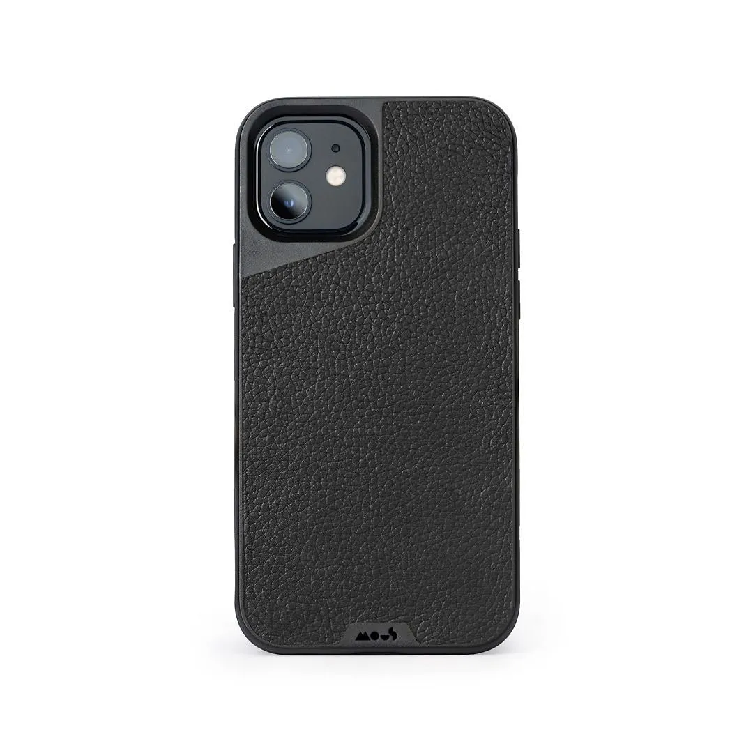 Black Leather Phone Case - Limitless 3.0