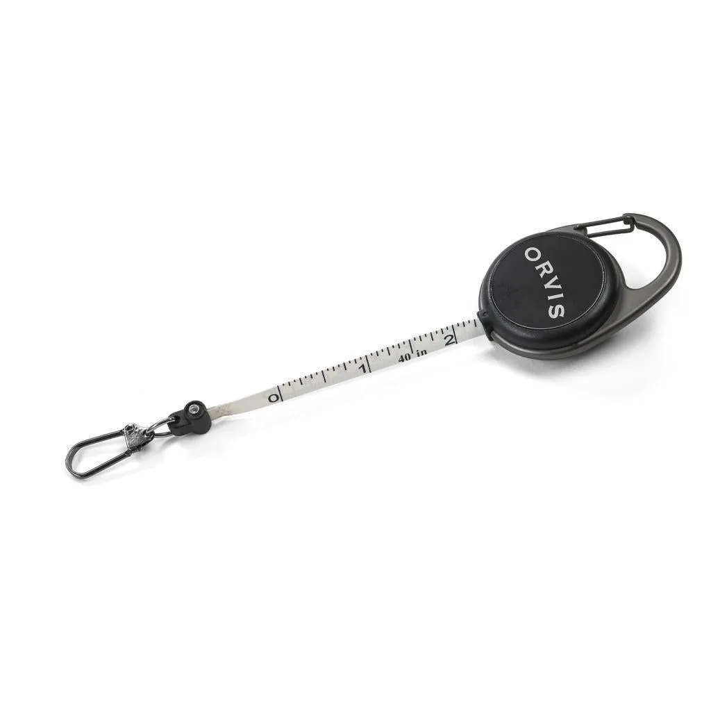 Black Nickel Carabiner Tape Measure Zinger Combo
