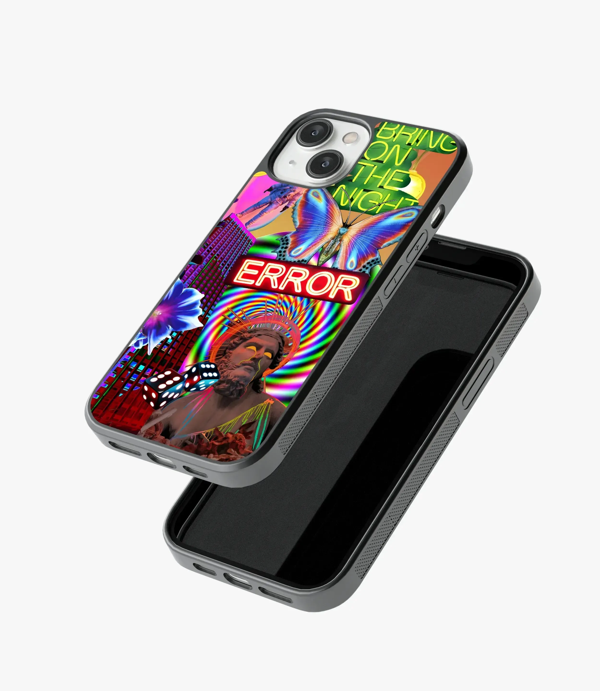 Bring On The Night Neon Glass Case