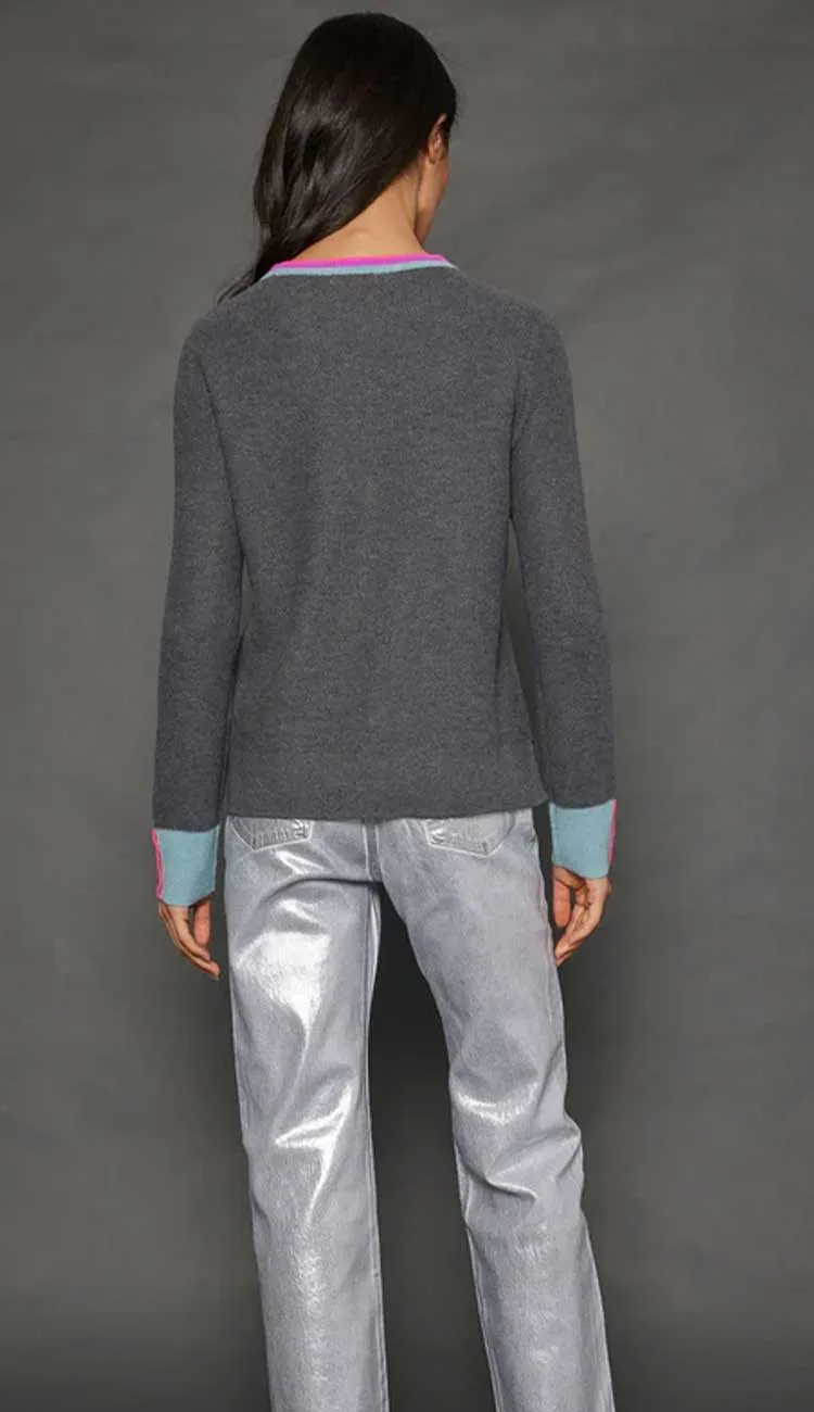 Candy Cuff Sweater - Fog