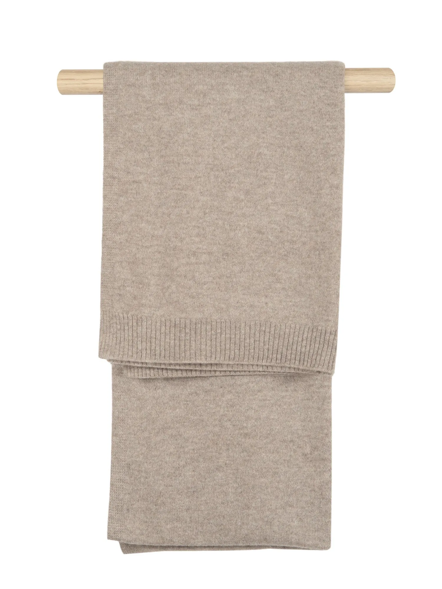 Cashmere scarf "Urban" - toast