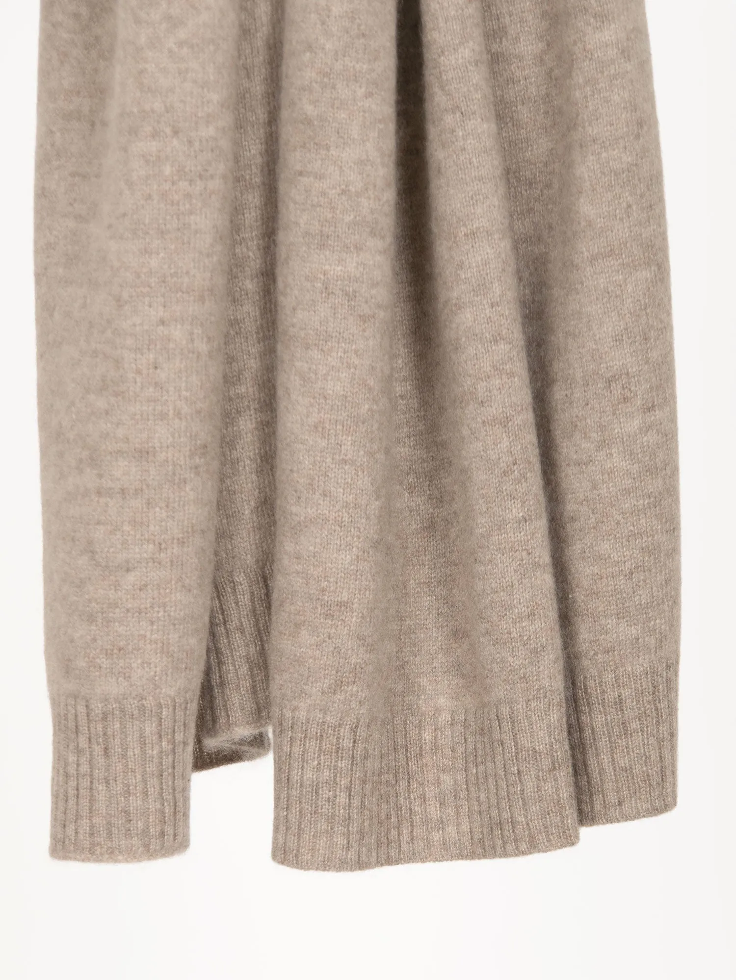 Cashmere scarf "Urban" - toast
