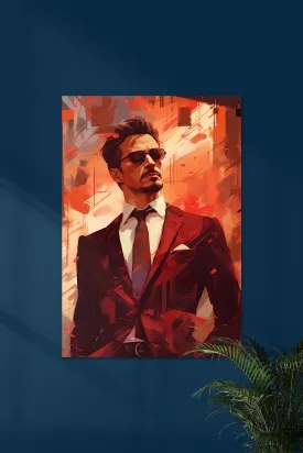 CEO Tony Stark  | Tony Stark | MARVEL POSTER