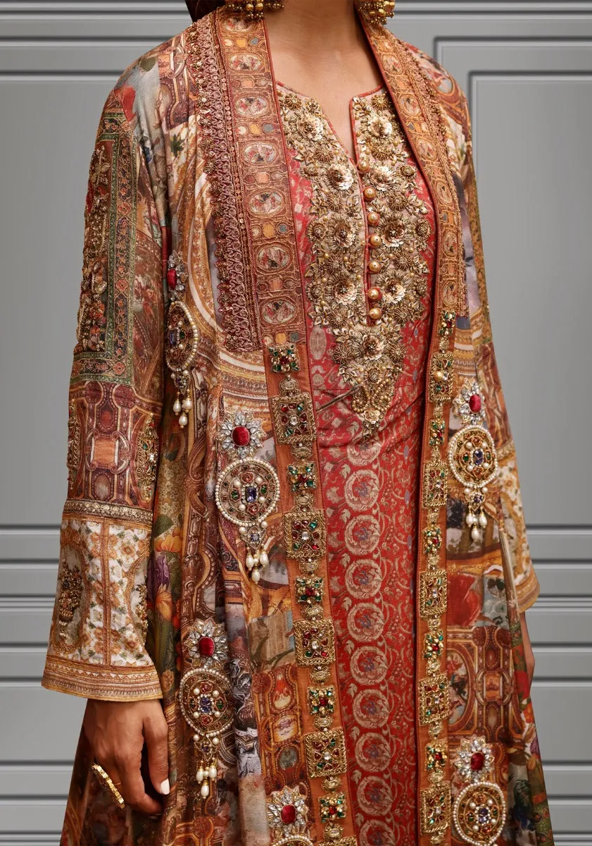Classic Jacket & Floor length Inner