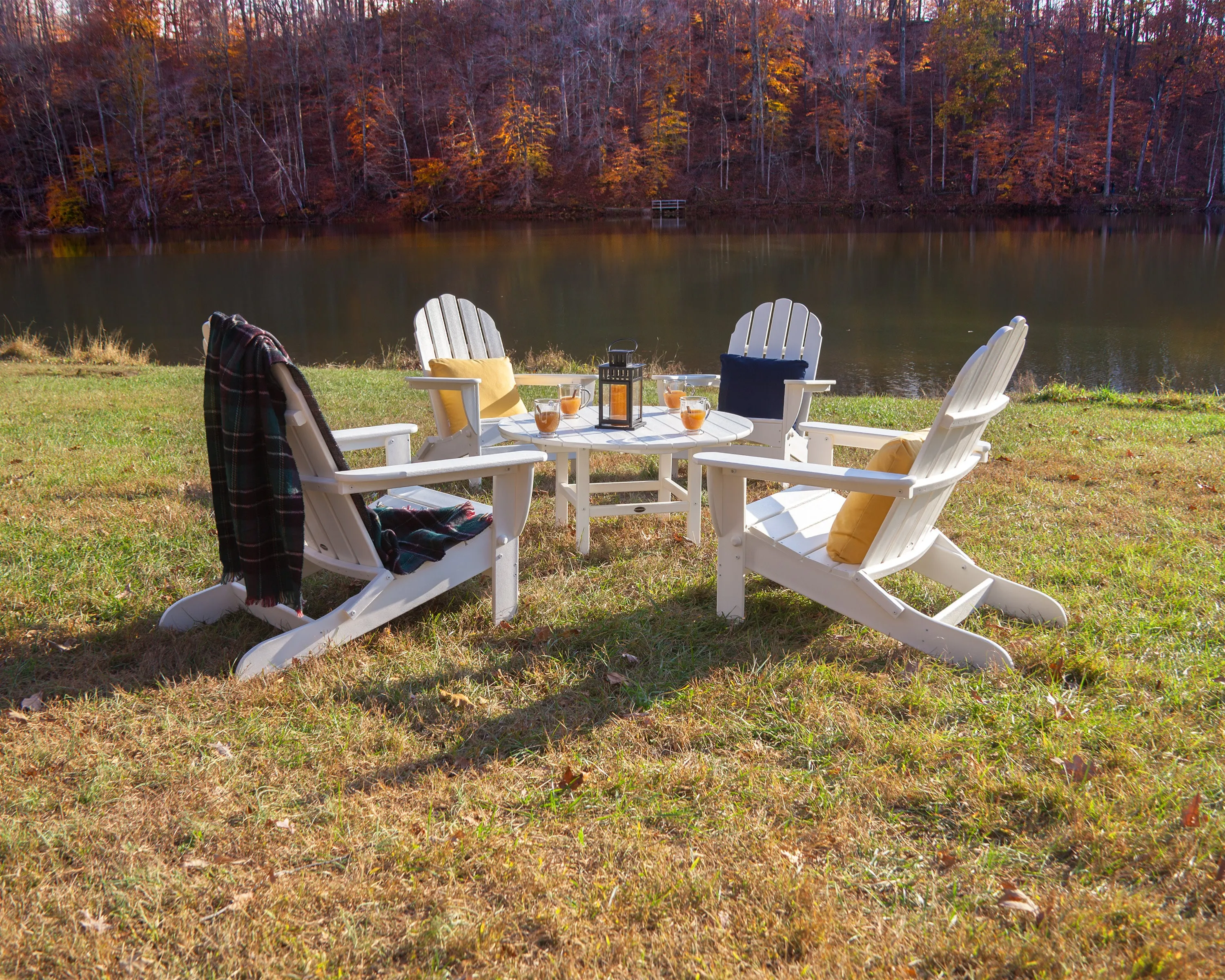 Classic Oversized Folding Adirondack Chair