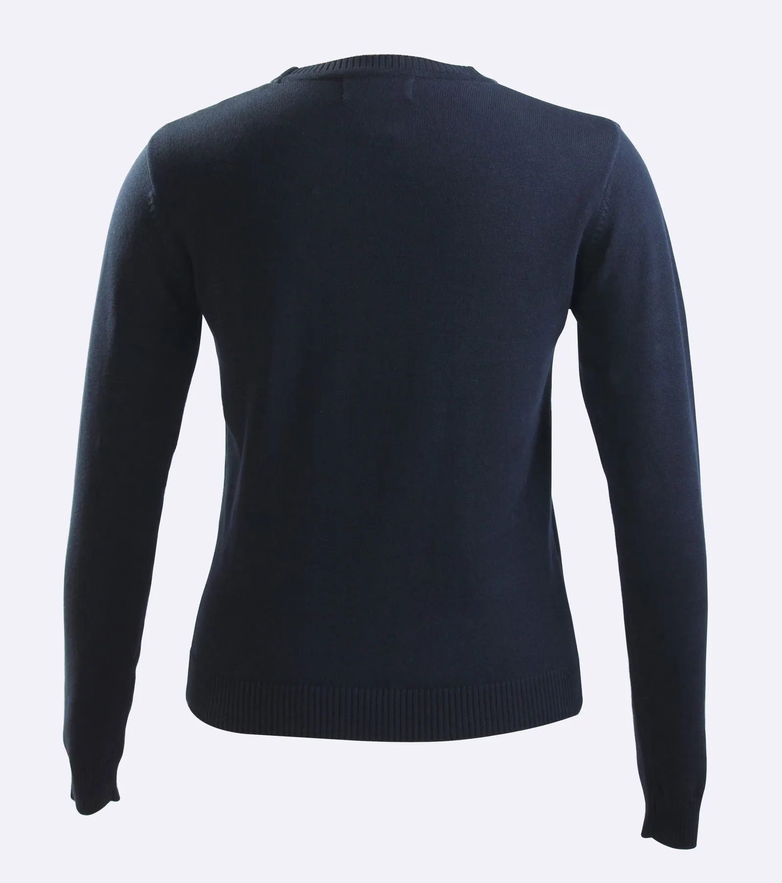 Clearance Elementary Black Knit Crew neck sweater