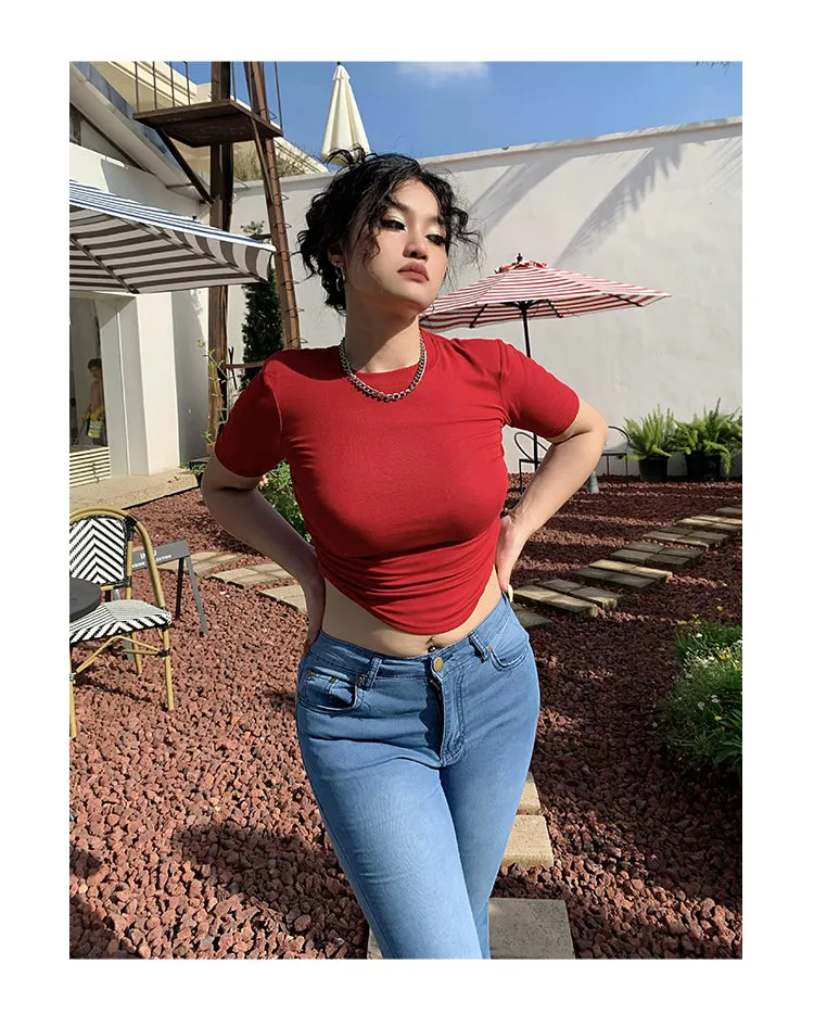 Coco Blue Long Flare Denim Jeans Pants