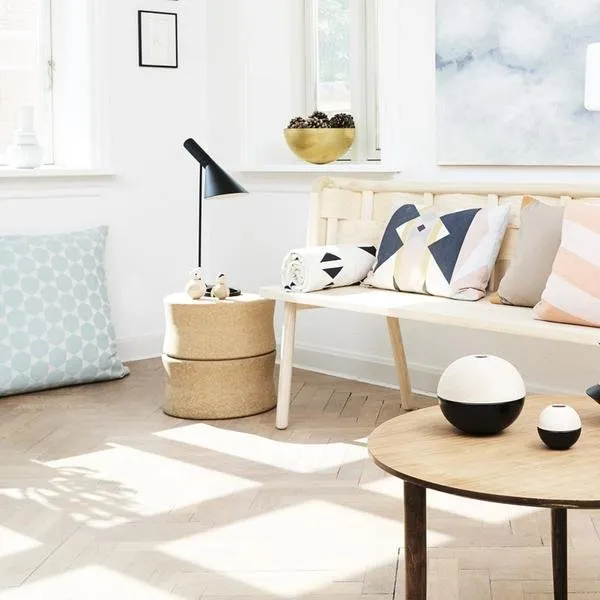 Cork Trisse Round Stool High by OYOY