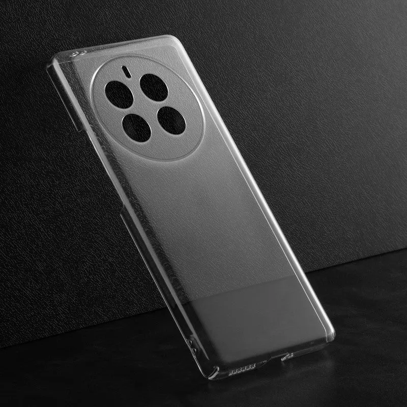 Crystal Clear Hard Back Anti-Yellowing Phone Case For Realme 12 Pro Plus