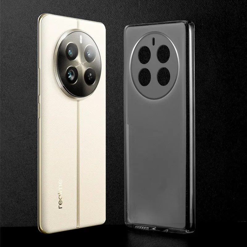 Crystal Clear Hard Back Anti-Yellowing Phone Case For Realme 12 Pro Plus