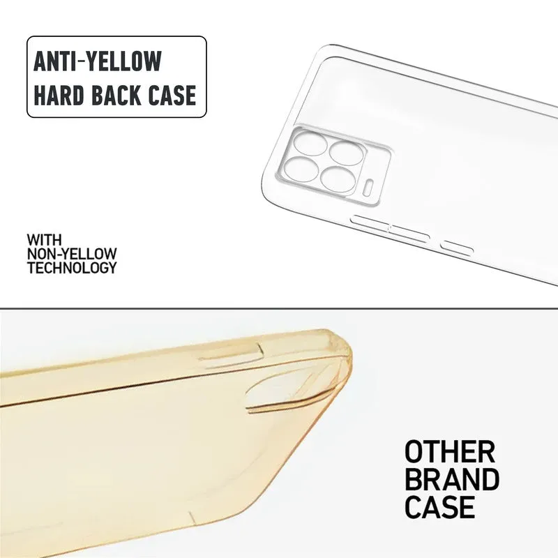 Crystal Clear Hard Back Anti-Yellowing Phone Case For Realme 8 4G