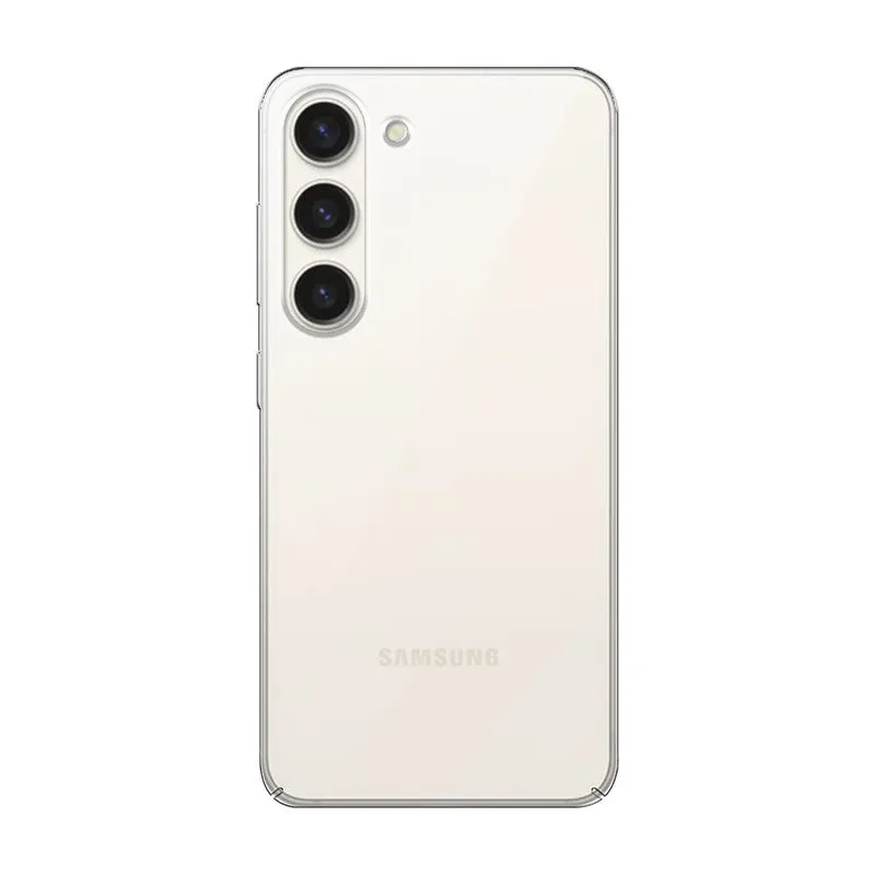Crystal Clear Hard Back Anti-Yellowing Phone Case For Samsung S23 Plus