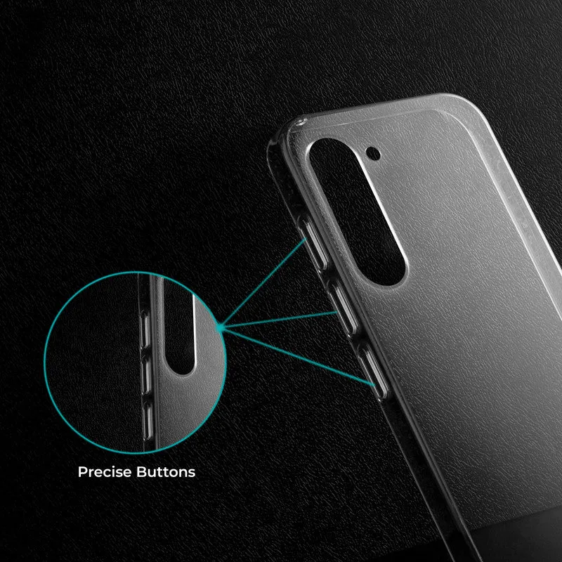Crystal Clear Hard Back Anti-Yellowing Phone Case For Samsung S23 Plus