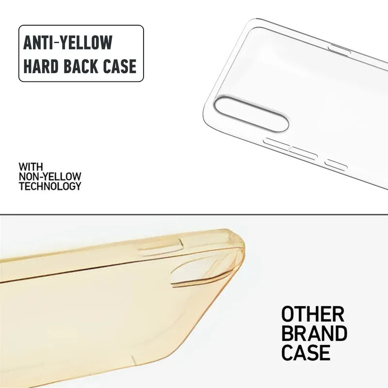 Crystal Clear Hard Back Anti-Yellowing Phone Case for Vivo S1
