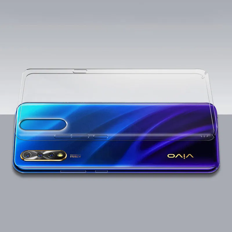 Crystal Clear Hard Back Anti-Yellowing Phone Case for Vivo S1