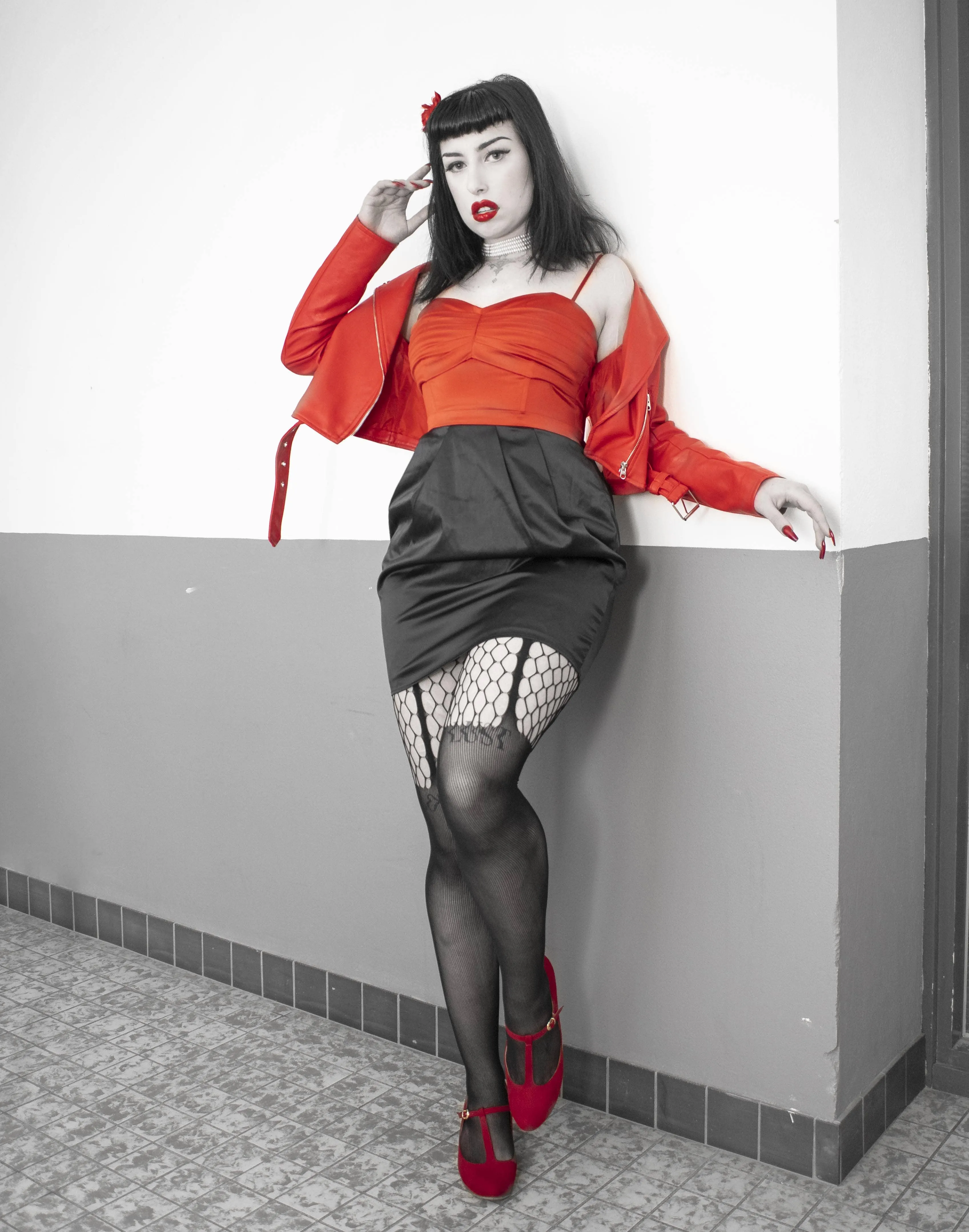 Diamonds and Stripes Sheer Plus Size Tights