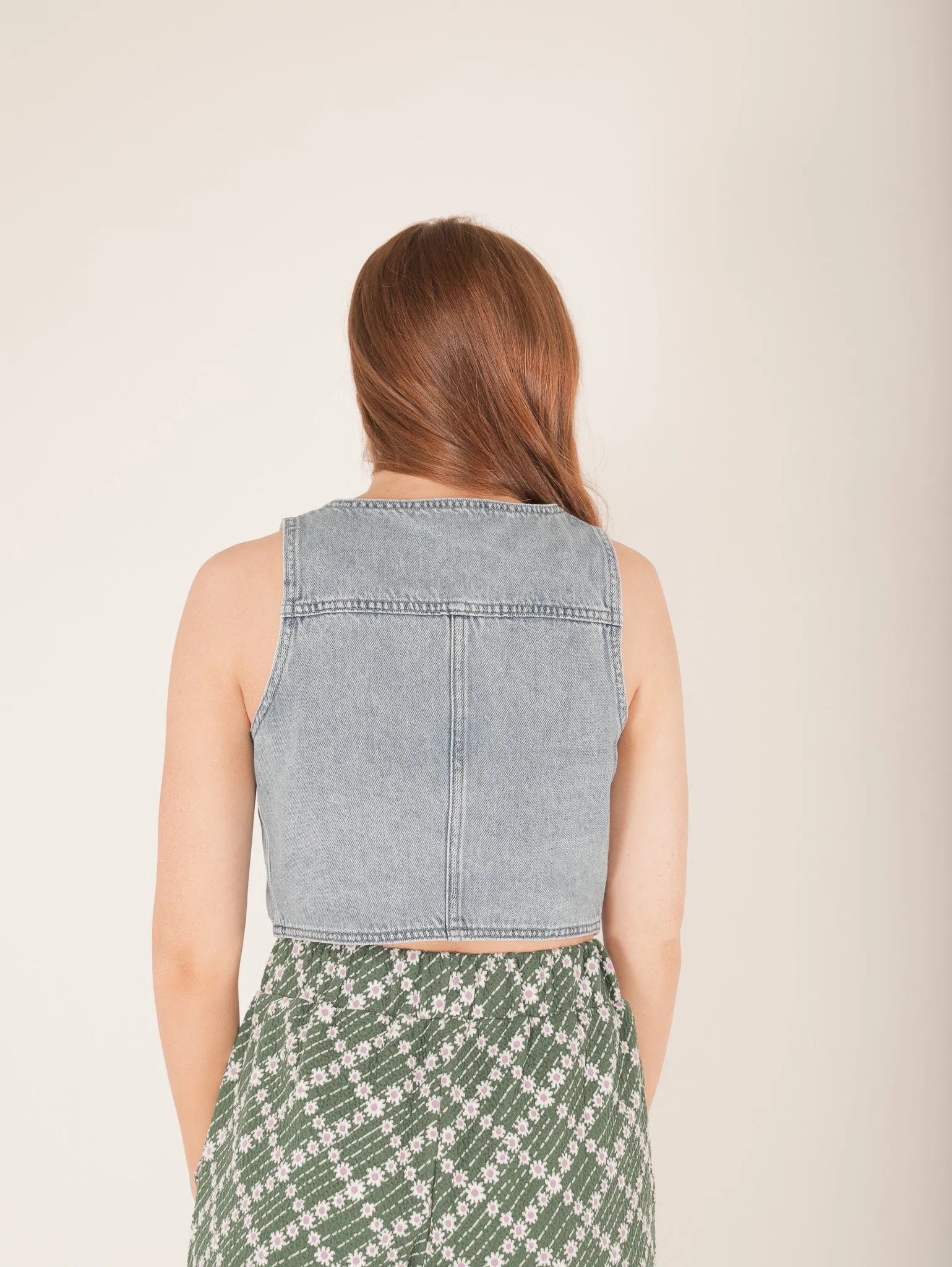 Dina Denim Vest