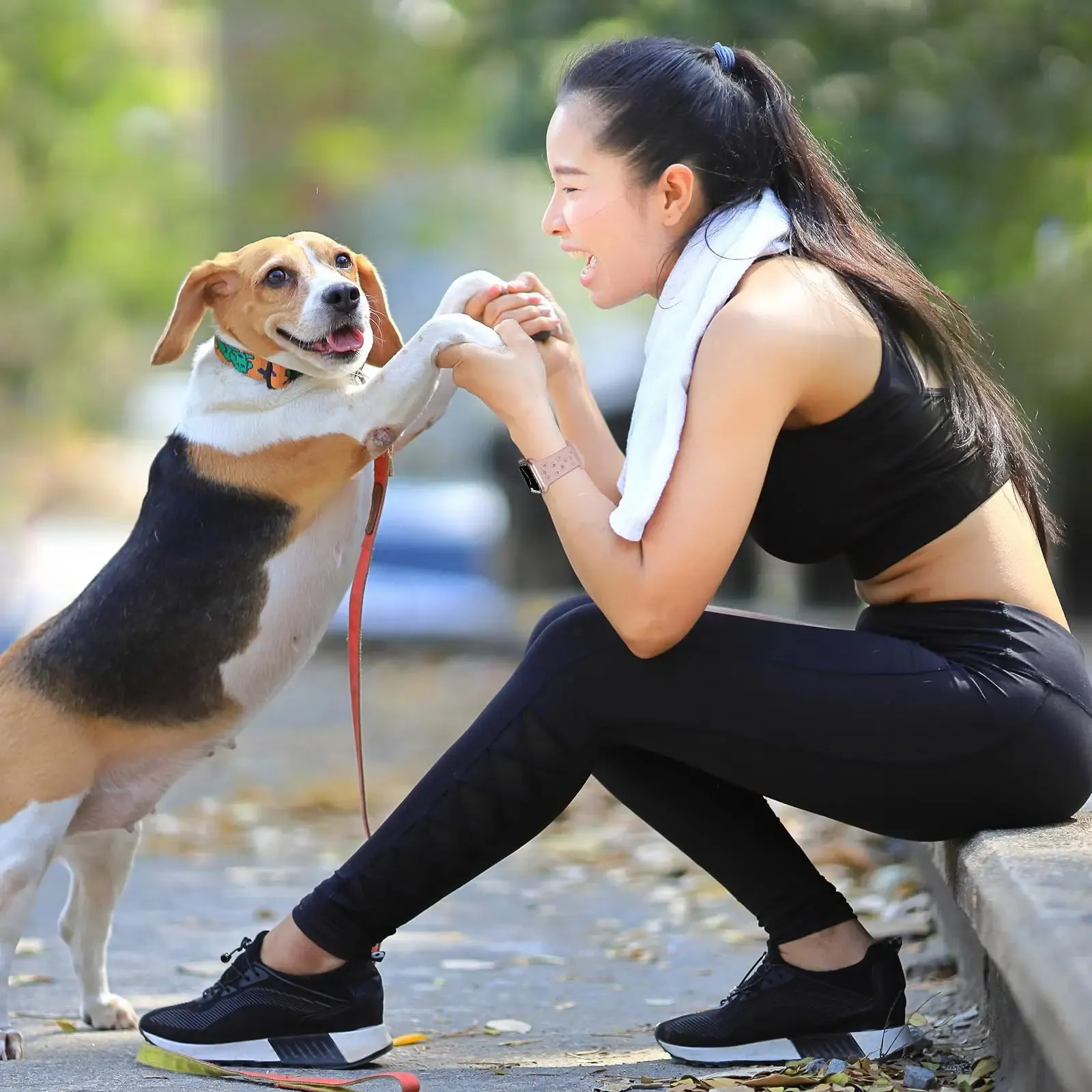 Dog Paw Print Silicone Strap for Apple Watch