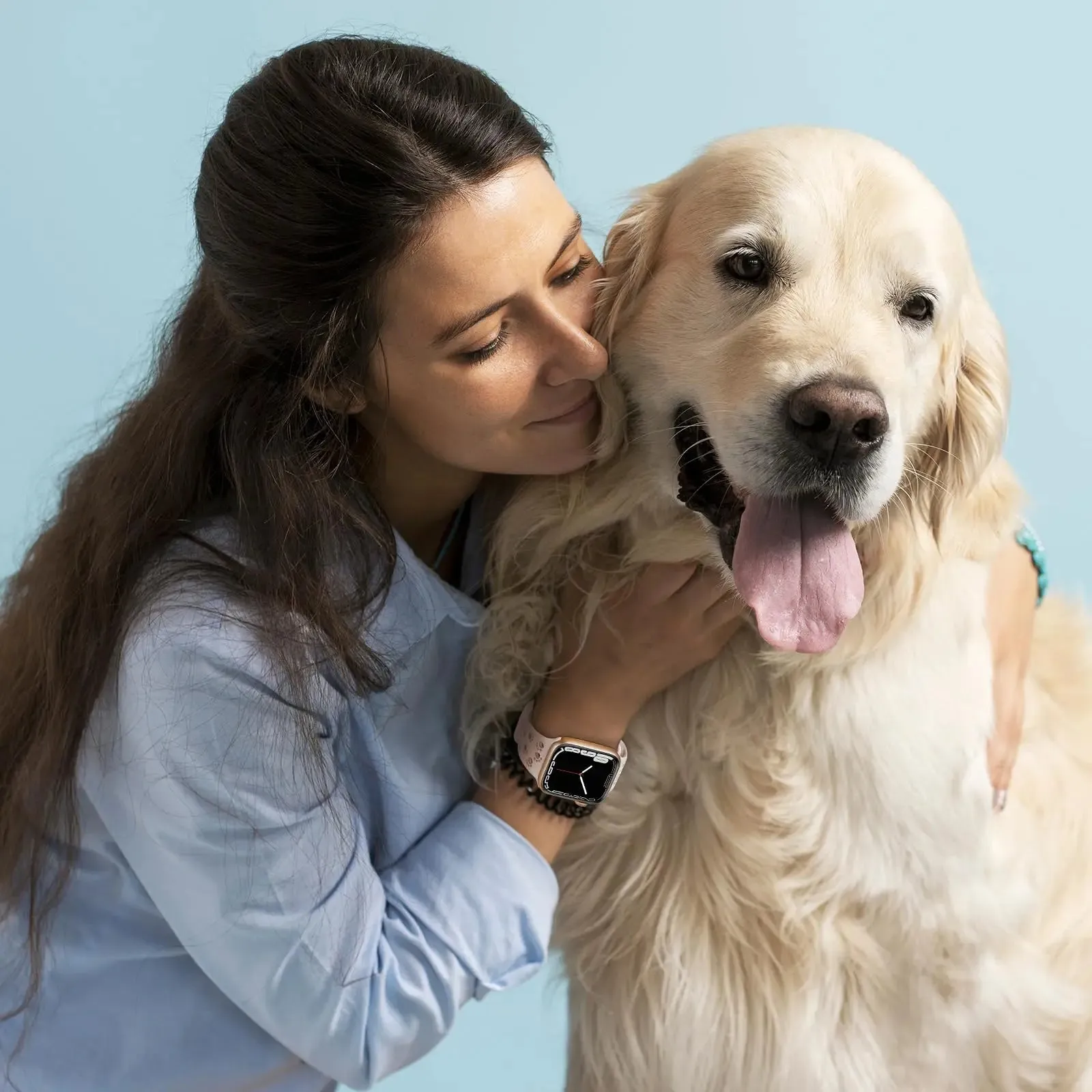 Dog Paw Print Silicone Strap for Apple Watch