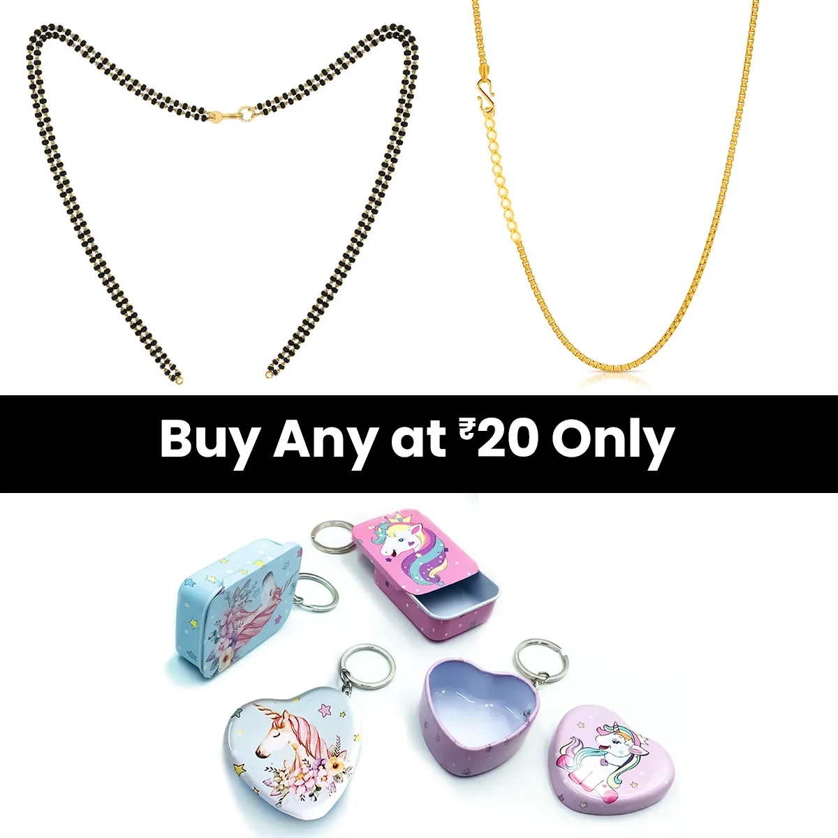 Double Heart Couple Name Necklace