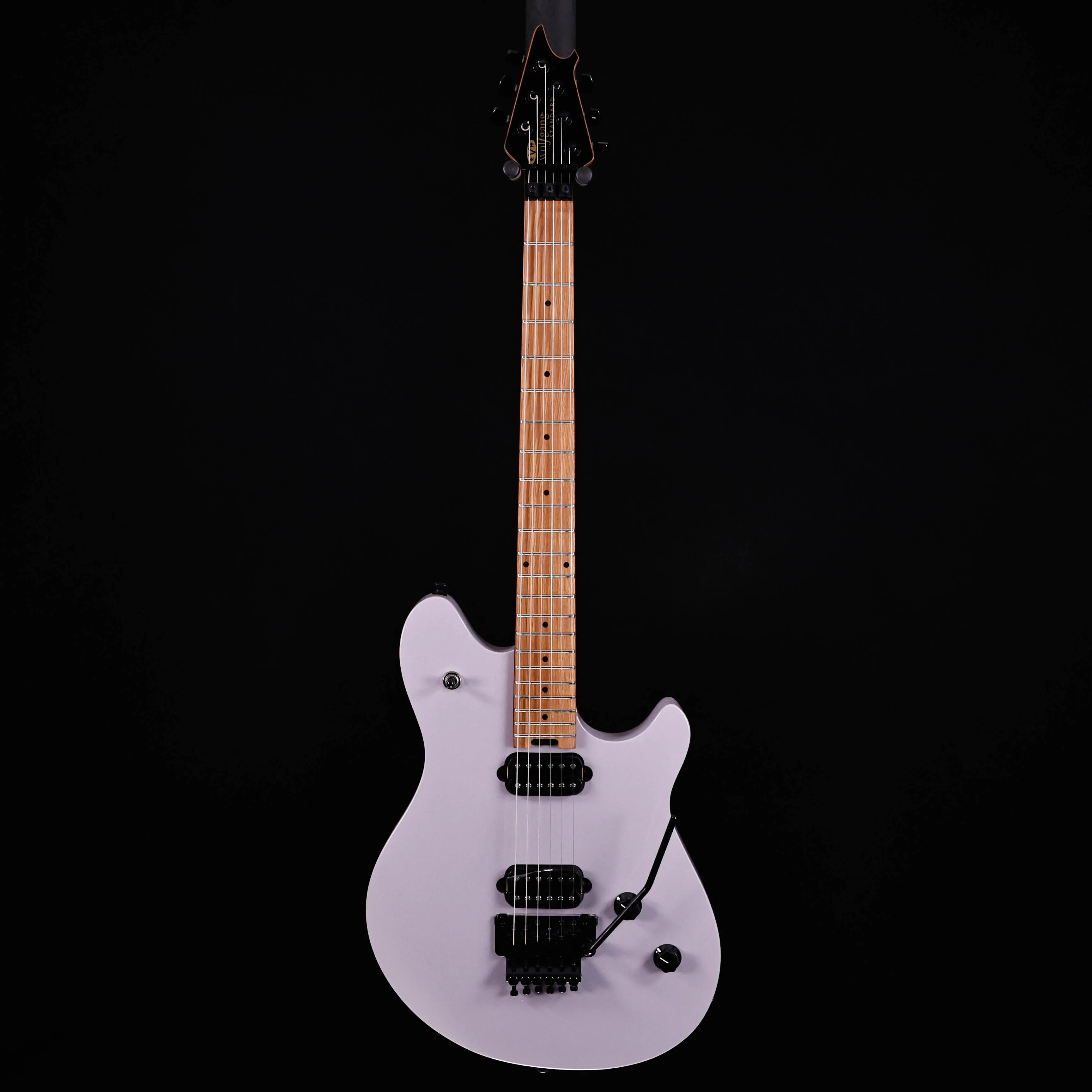 EVH Wolfgang WG Standard, Baked Maple Fb, Battleship Gray 7lbs 5.8oz