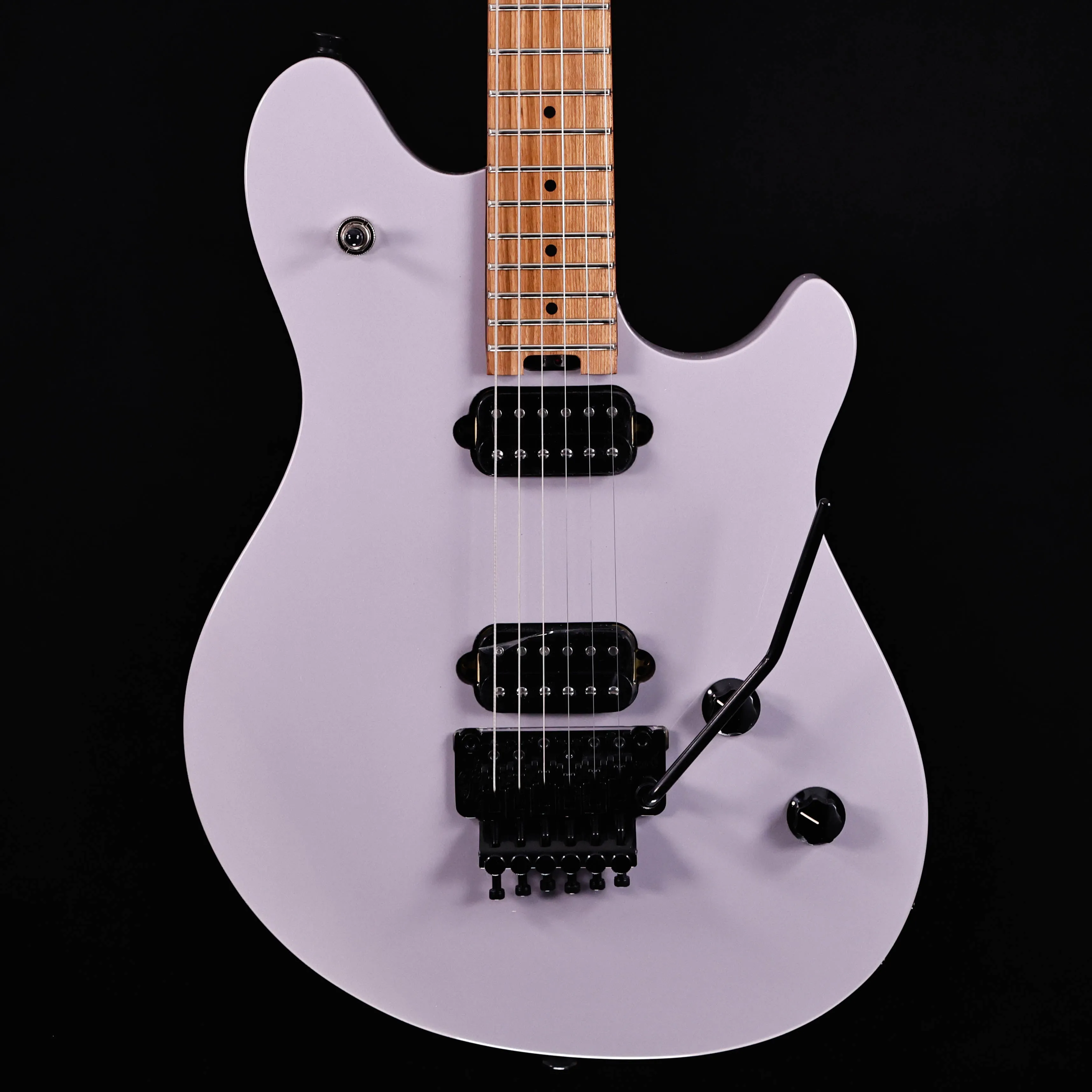 EVH Wolfgang WG Standard, Baked Maple Fb, Battleship Gray 7lbs 5.8oz