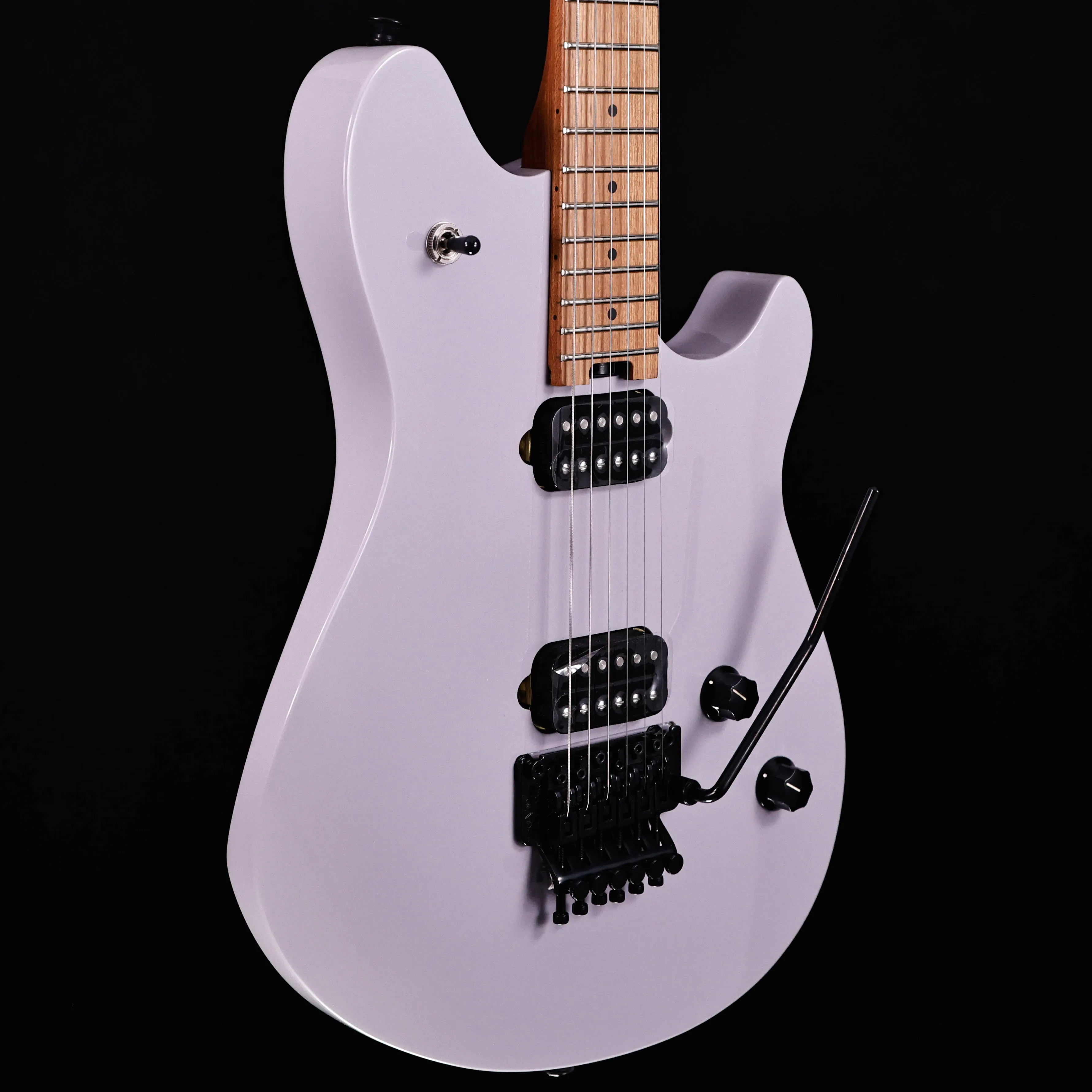 EVH Wolfgang WG Standard, Baked Maple Fb, Battleship Gray 7lbs 5.8oz