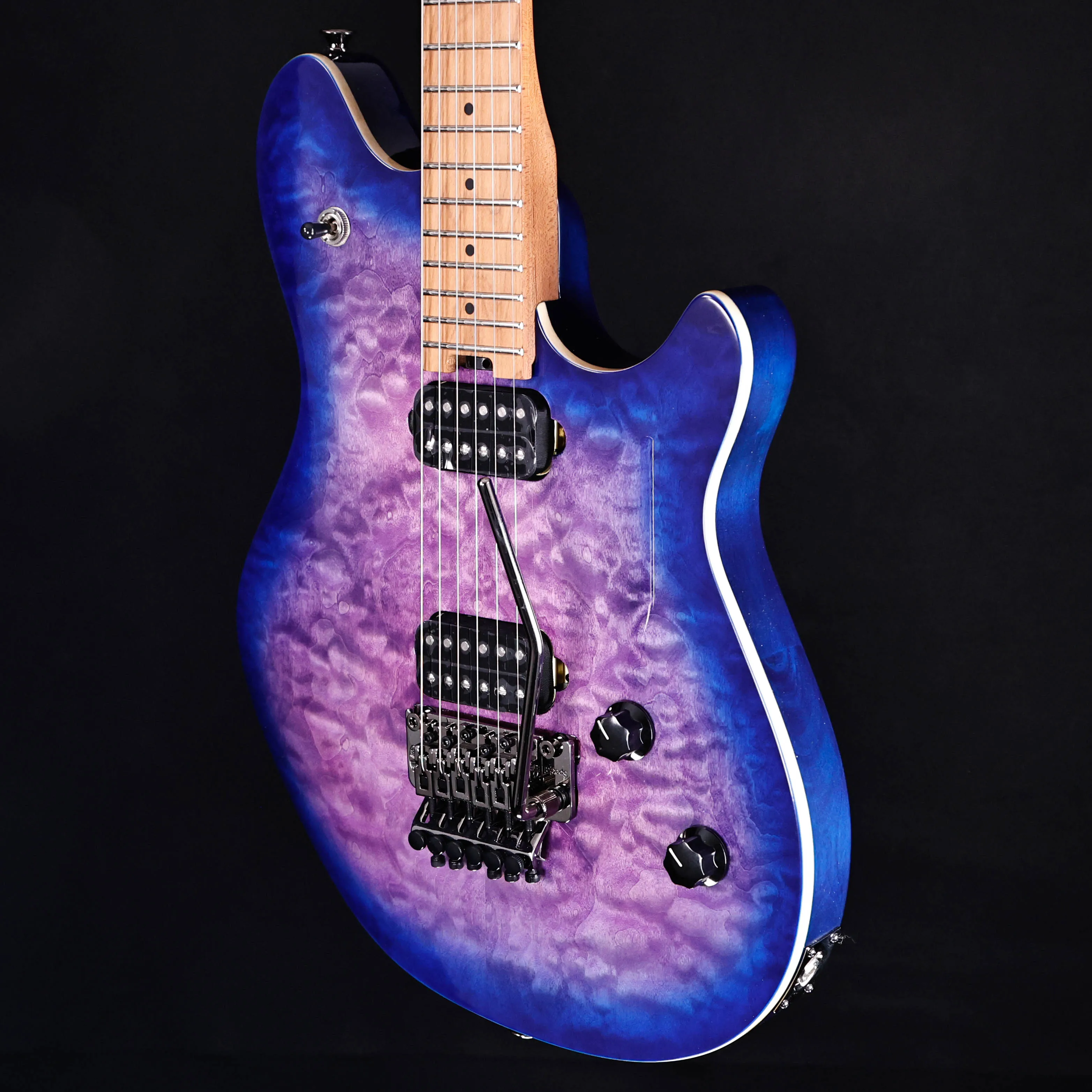 EVH Wolfgang WG Standard QM, Baked Maple Fb, Northern Lights 7lbs 8.4oz
