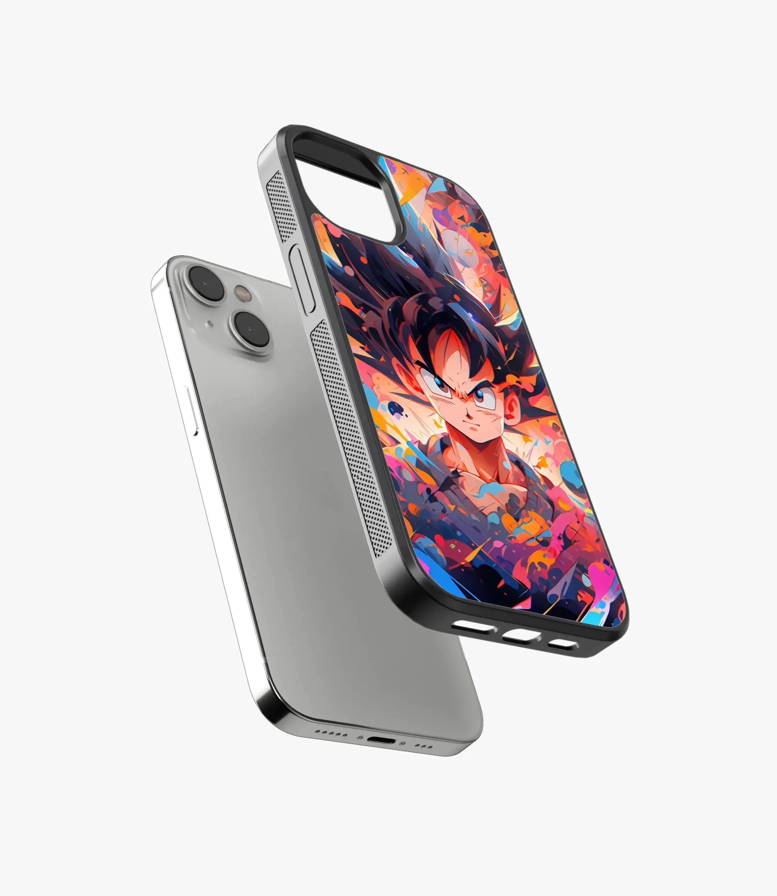 Fan Art Goku Glass Phone Case