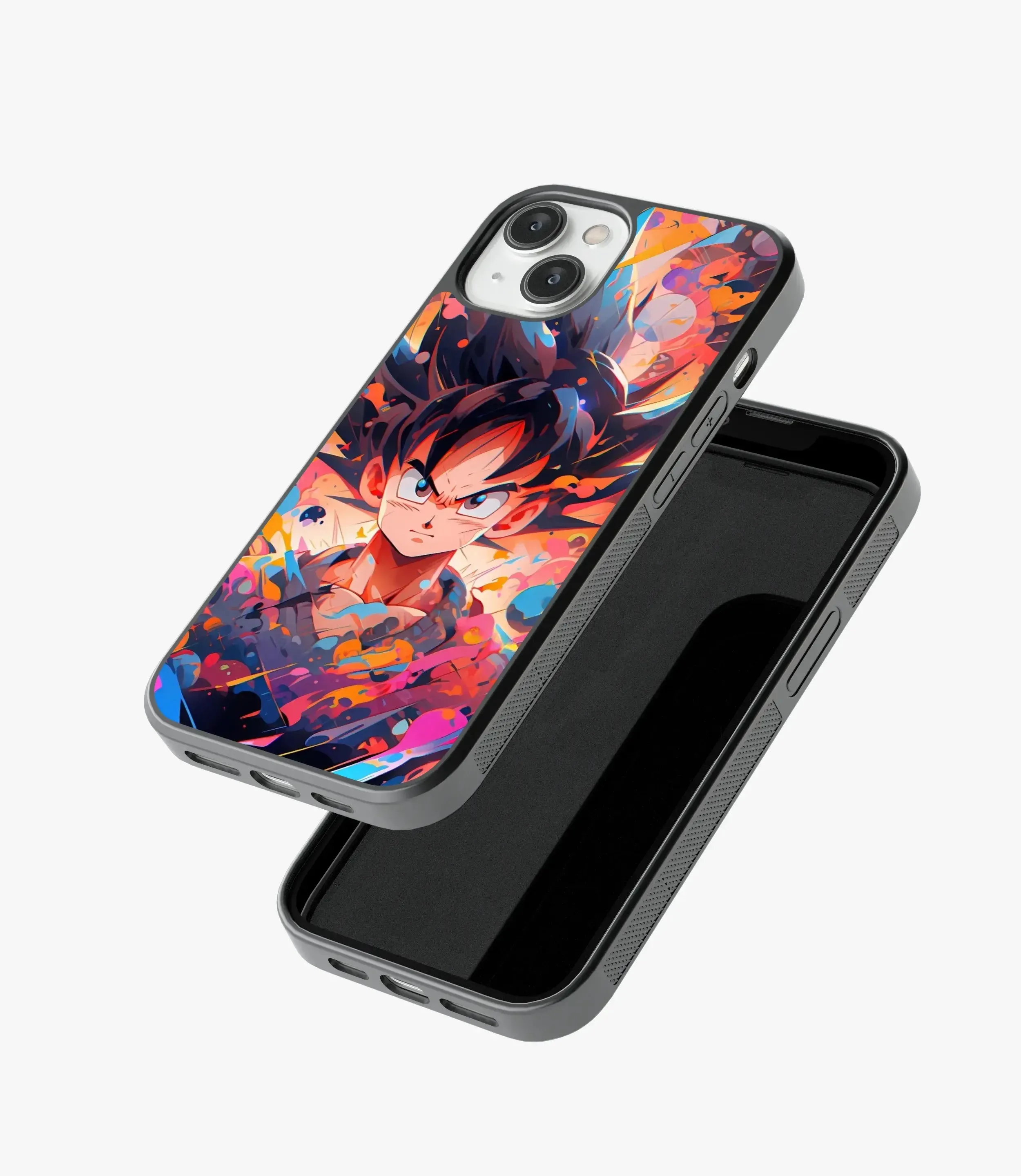 Fan Art Goku Glass Phone Case