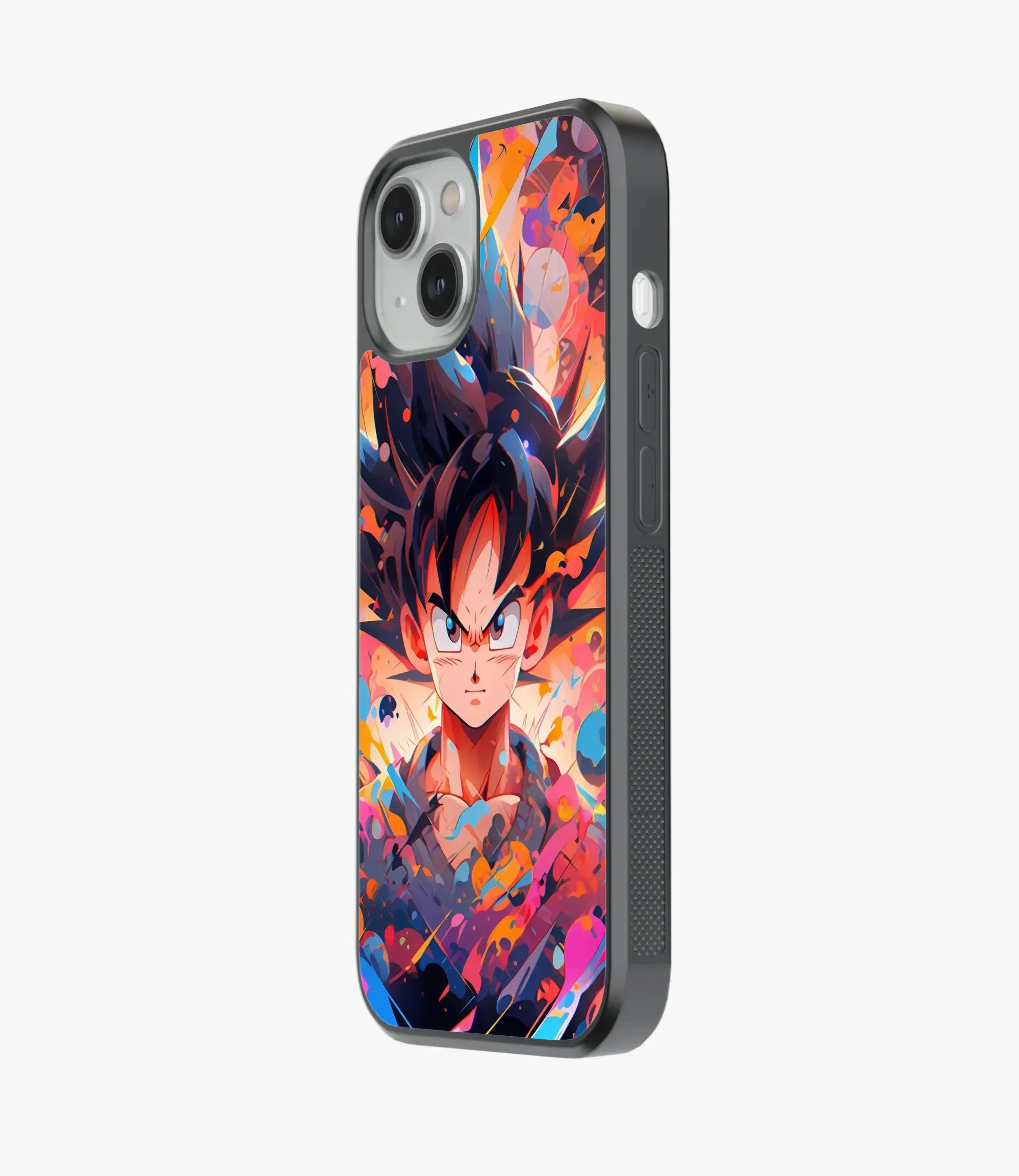 Fan Art Goku Glass Phone Case