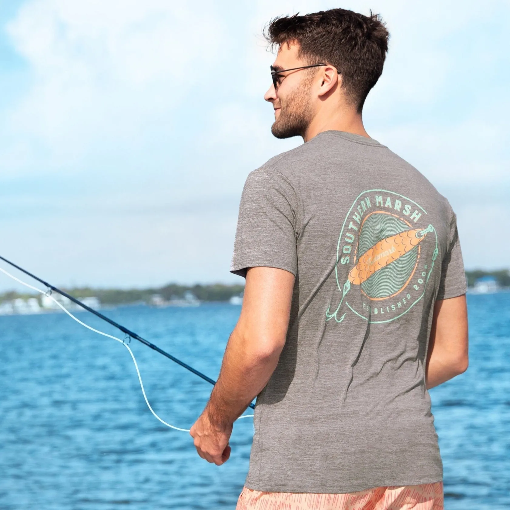 FieldTec™ Heathered Performance Tee - Spoon