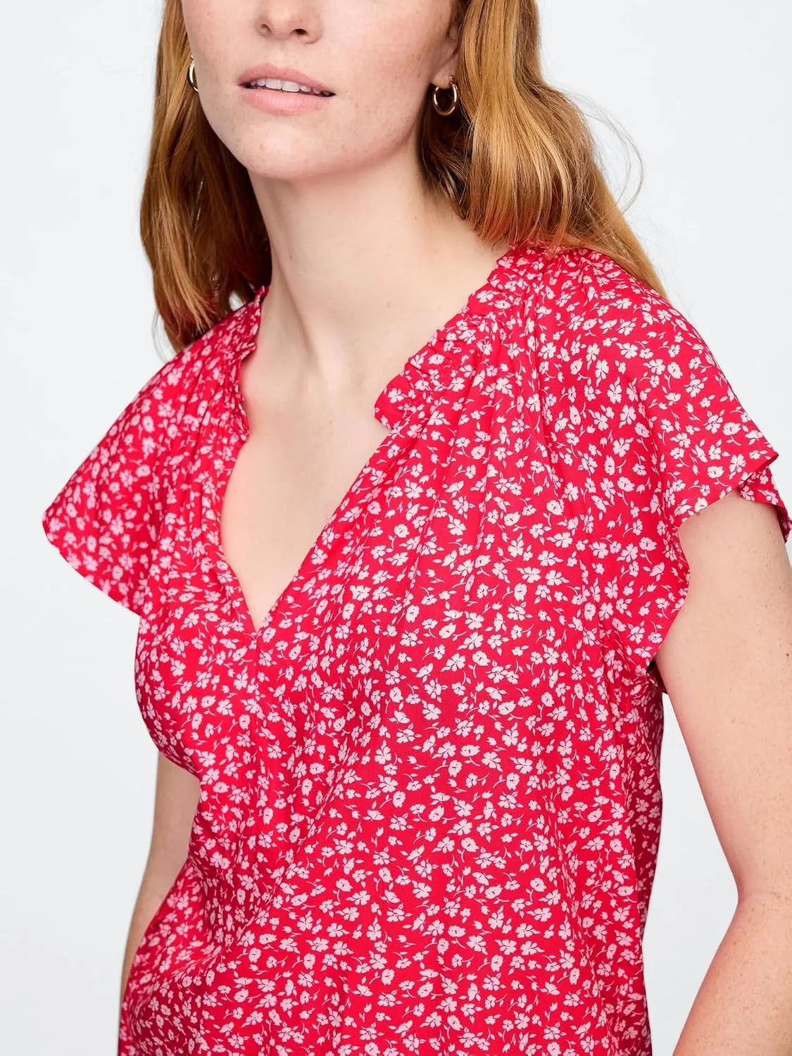 GAP Women's Splitneck Top
