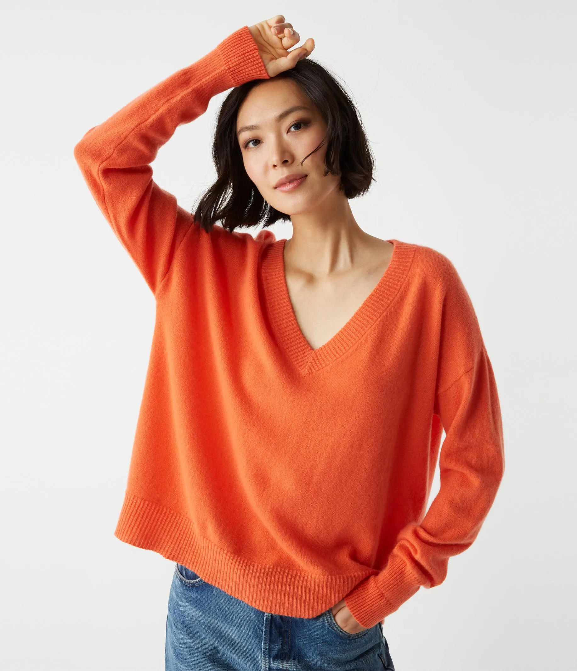 Gemma V-Neck Cashmere Sweater
